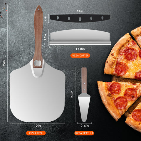 Nsoyos gift-box packaging presents a stylish pizza making gift.