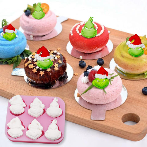 NSSHEL Christmas skull mold for festive edible gifts and party decor.