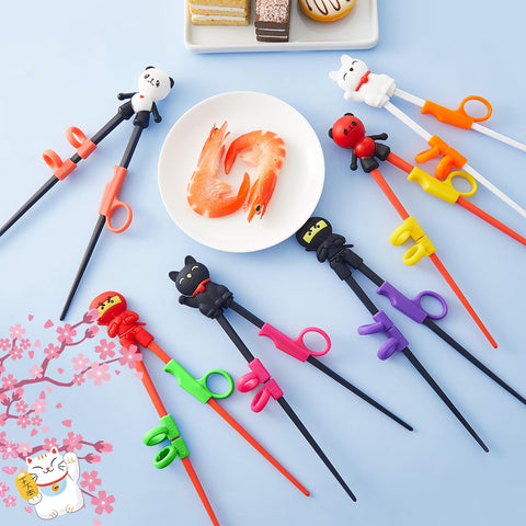Detachable helper removed for easy cleaning with Nuanchu training chopsticks