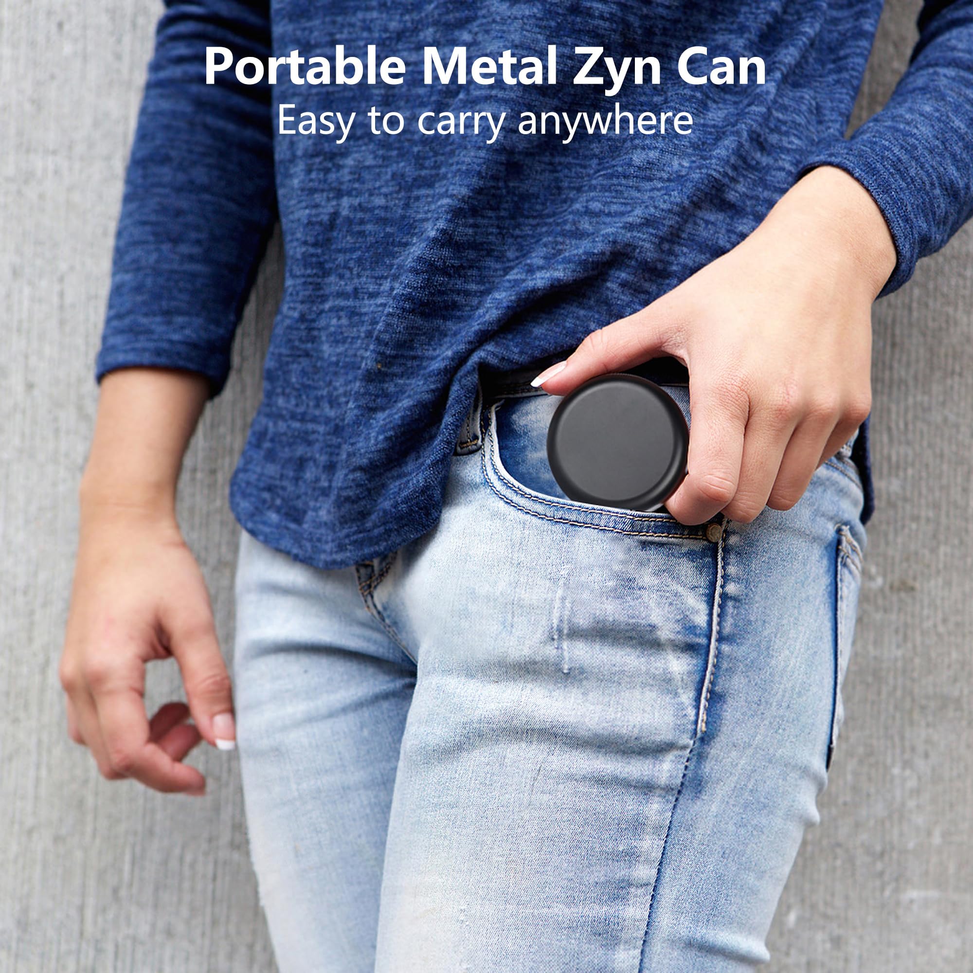NuBonsey airtight seal with rubber ring protects contents from moisture.