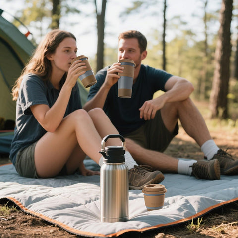 Nucookery mug is microwave-safe and dishwasher-safe for easy cleanup