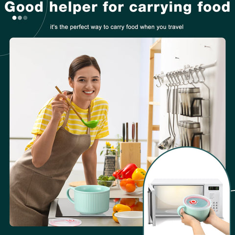 Nuenen dishwasher-safe bowls simplify cleanup after meals.