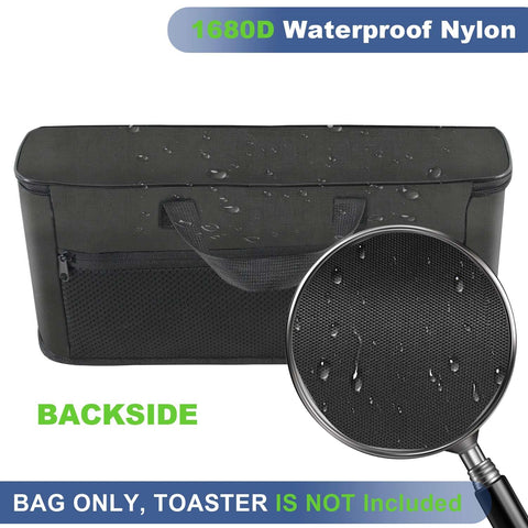 NUENSS-ROR bag accessory pocket keeps cords organized.