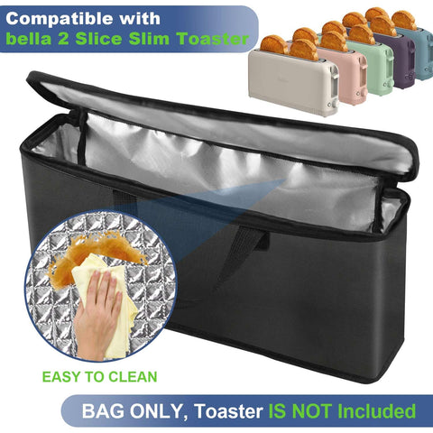 NUENSS-ROR Bella bag closed for compact storage on trips.