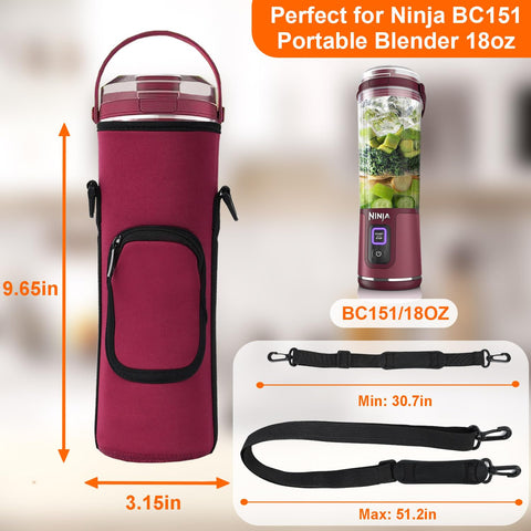 NUENSS-ROR Ninja bag with shoulder strap for easy hands-free transport