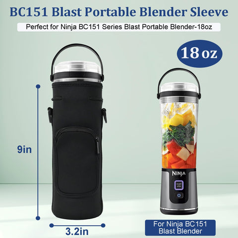 NUENSS-ROR shoulder strap sleeve keeps the blender handy during commutes