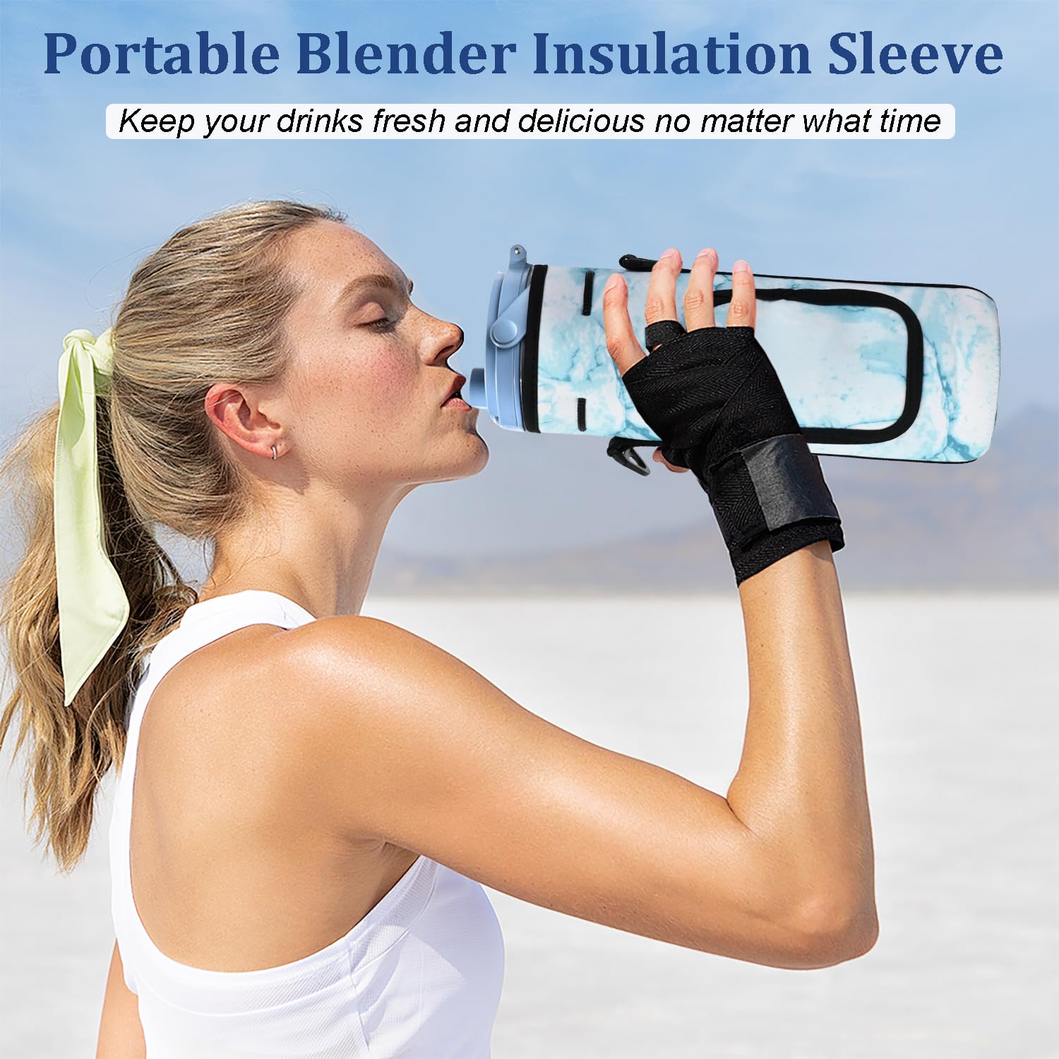 NUENSS-ROR storage sleeve with shoulder strap for easy carrying