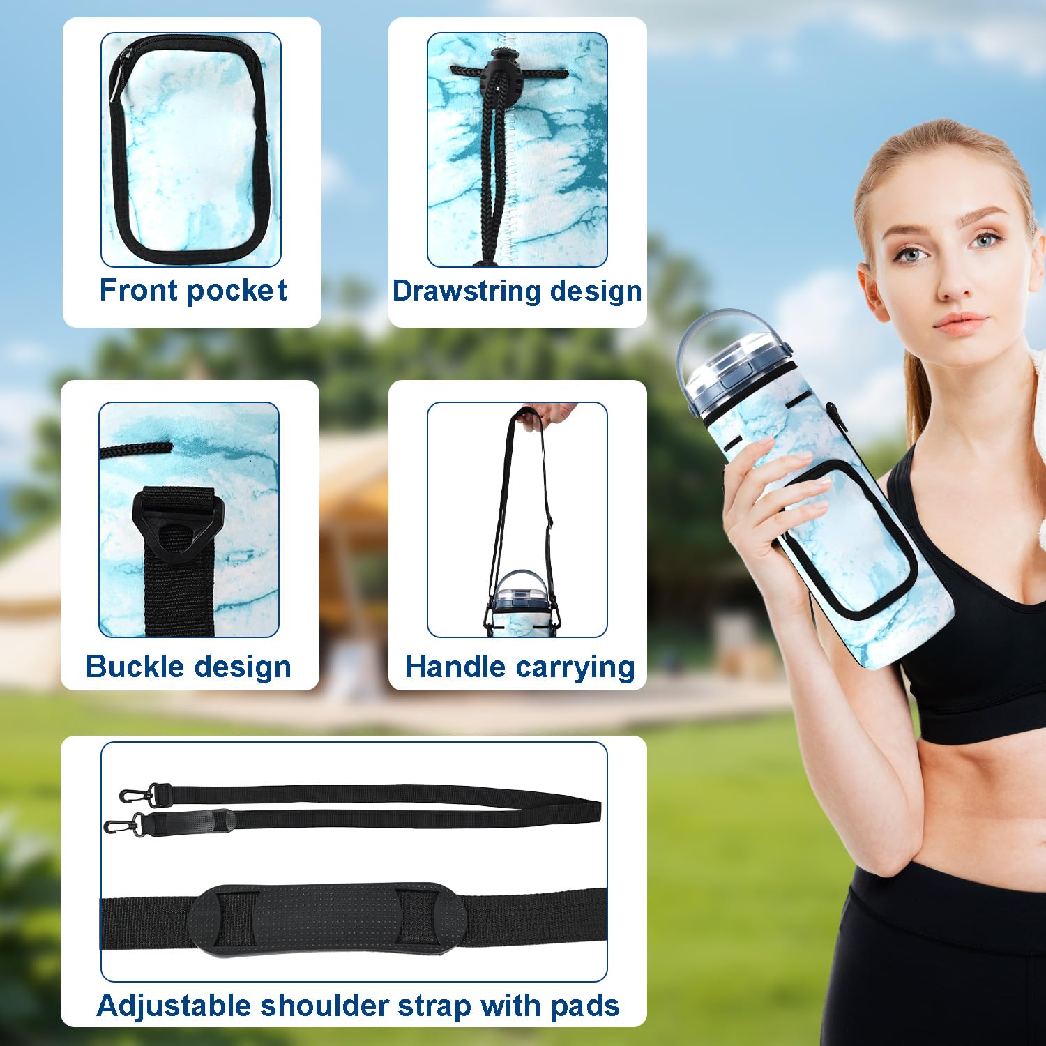 NUENSS-ROR storage sleeve waterproof neoprene material for protection