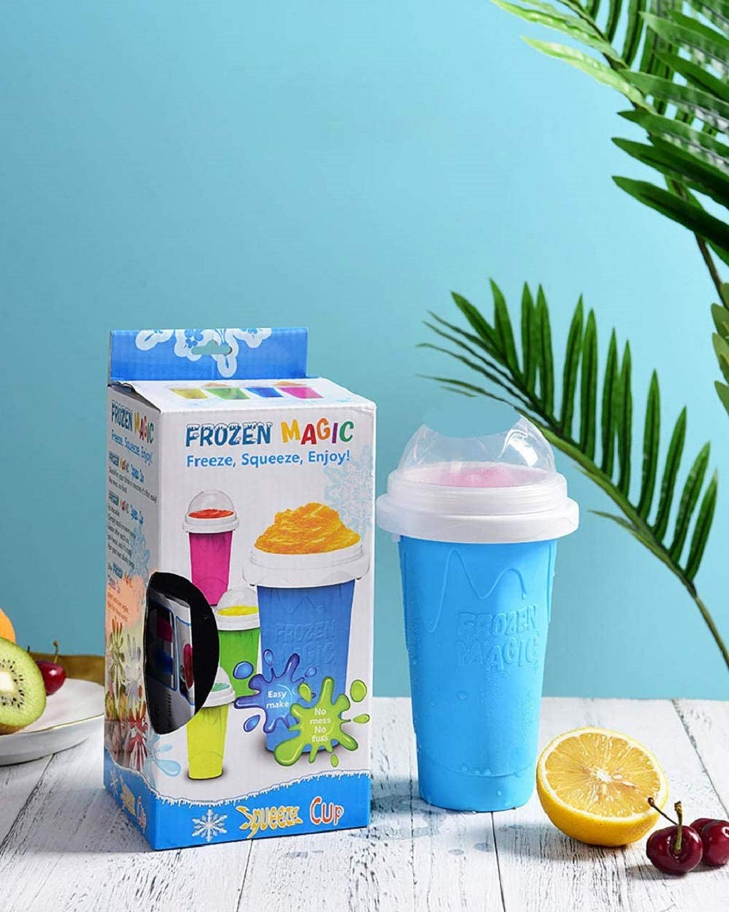 NUFR Slushie Maker Cup made with BPA-free materials for safe family use