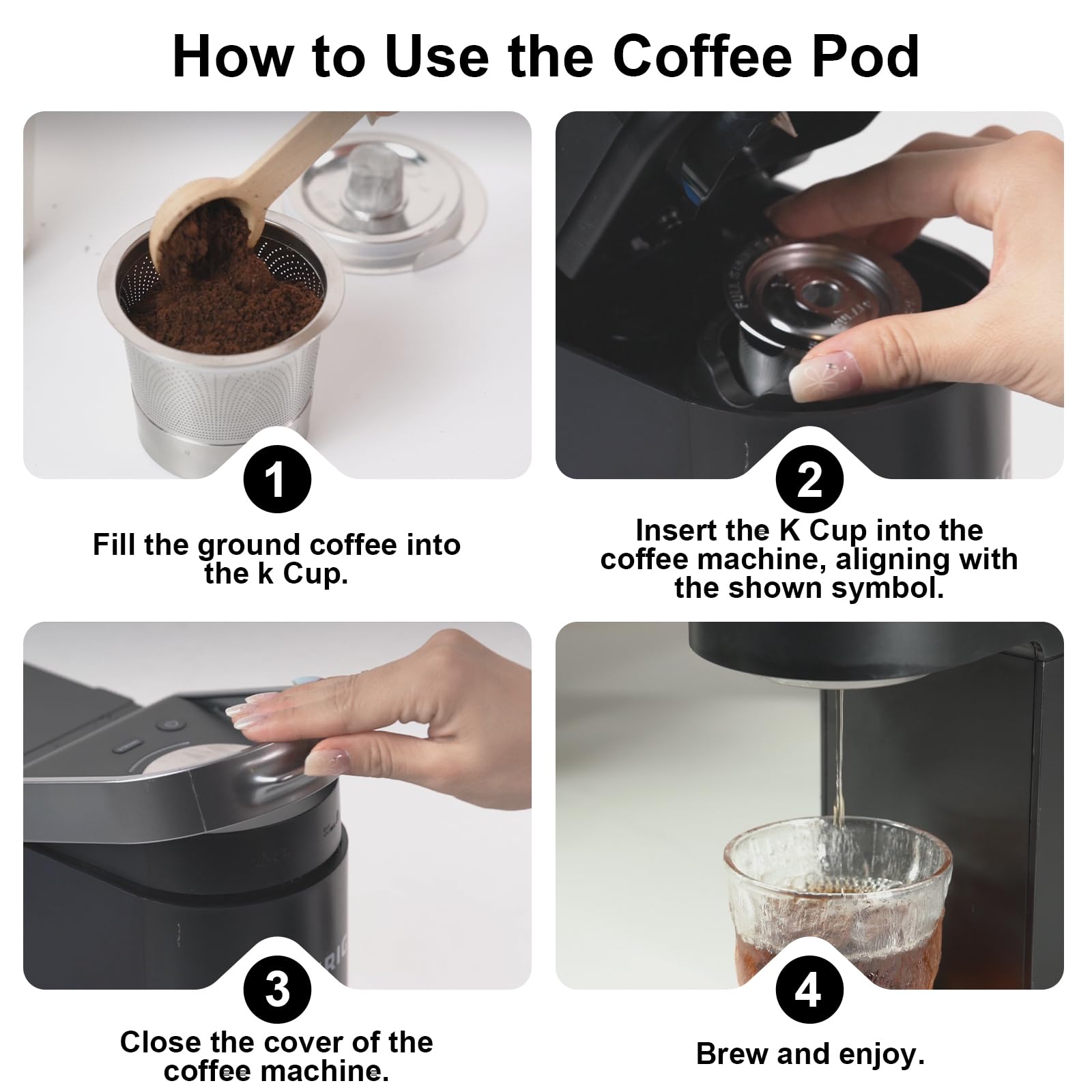 NUKALO no plastic, pure coffee taste in every cup