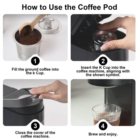 NUKALO no plastic, pure coffee taste in every cup