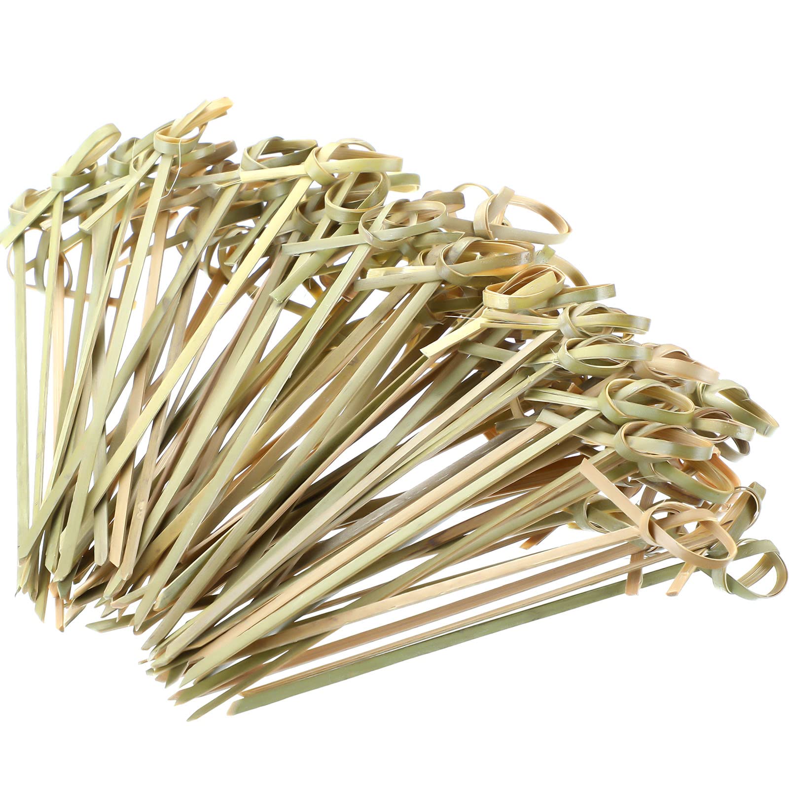 Nuogo bamboo cocktail pick 4-13 inch ready for appetizers and drinks, easy garnish.