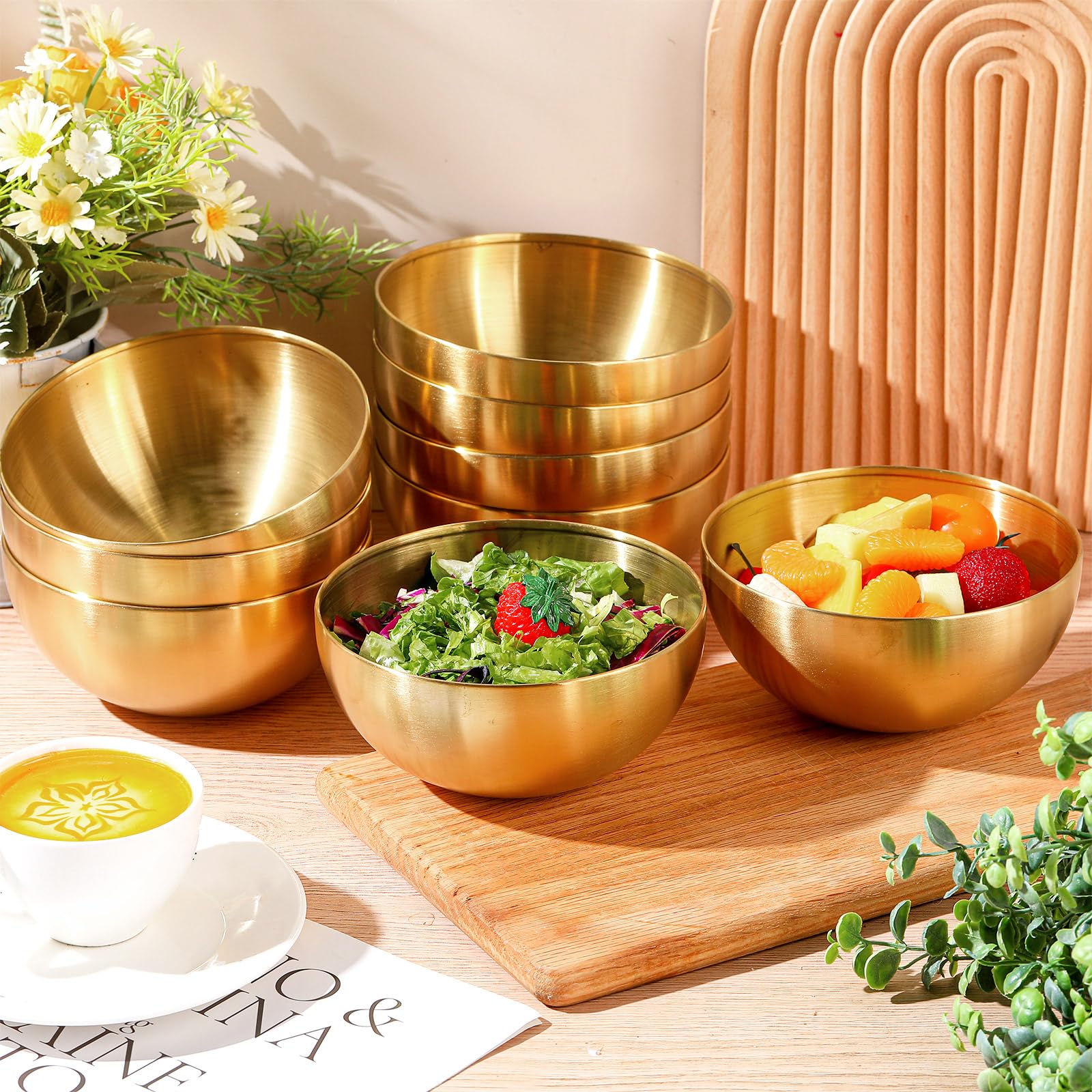 Durable Nuogo esthetician bowls resist rust and deformation