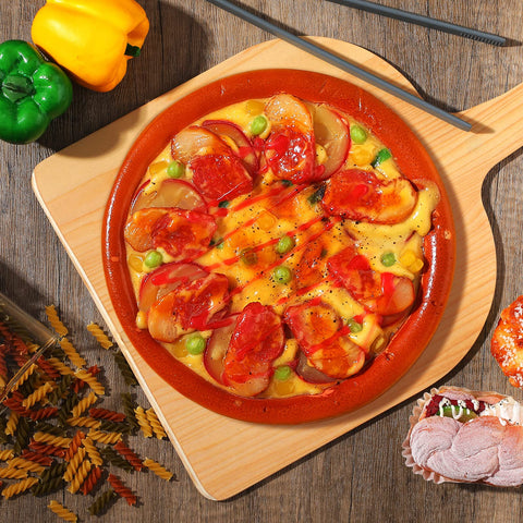 Nuogo wood paddle set for versatile serving in kitchens or restaurants.