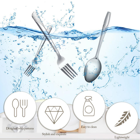 Elegant patterned design adds tasteful flair to Nuogo table settings.