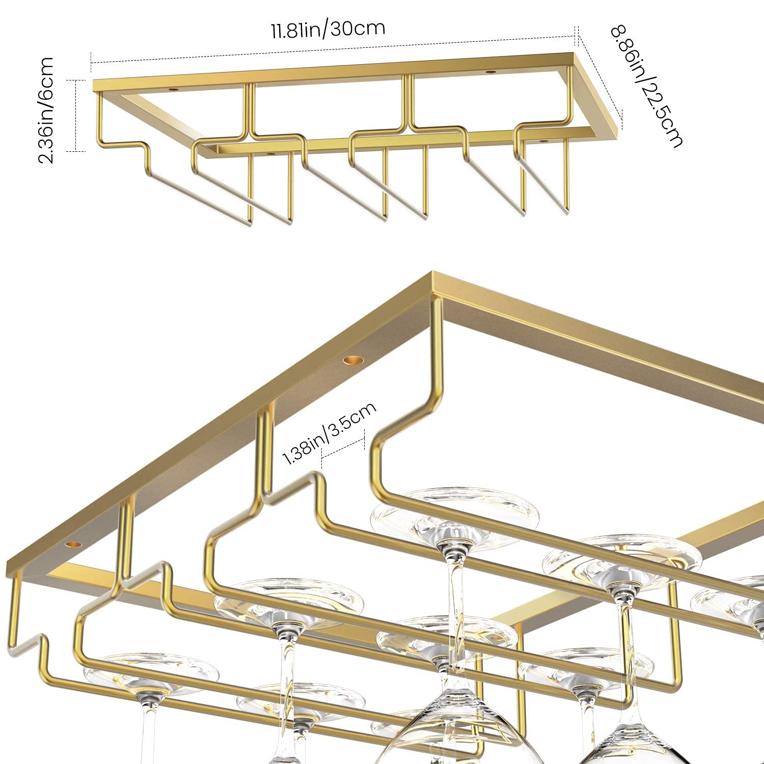 Nuovoware dimensions 30cm x 22.5cm fit most cabinets.