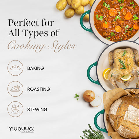 Nuovva heavy duty pot for family meals and shared feasts