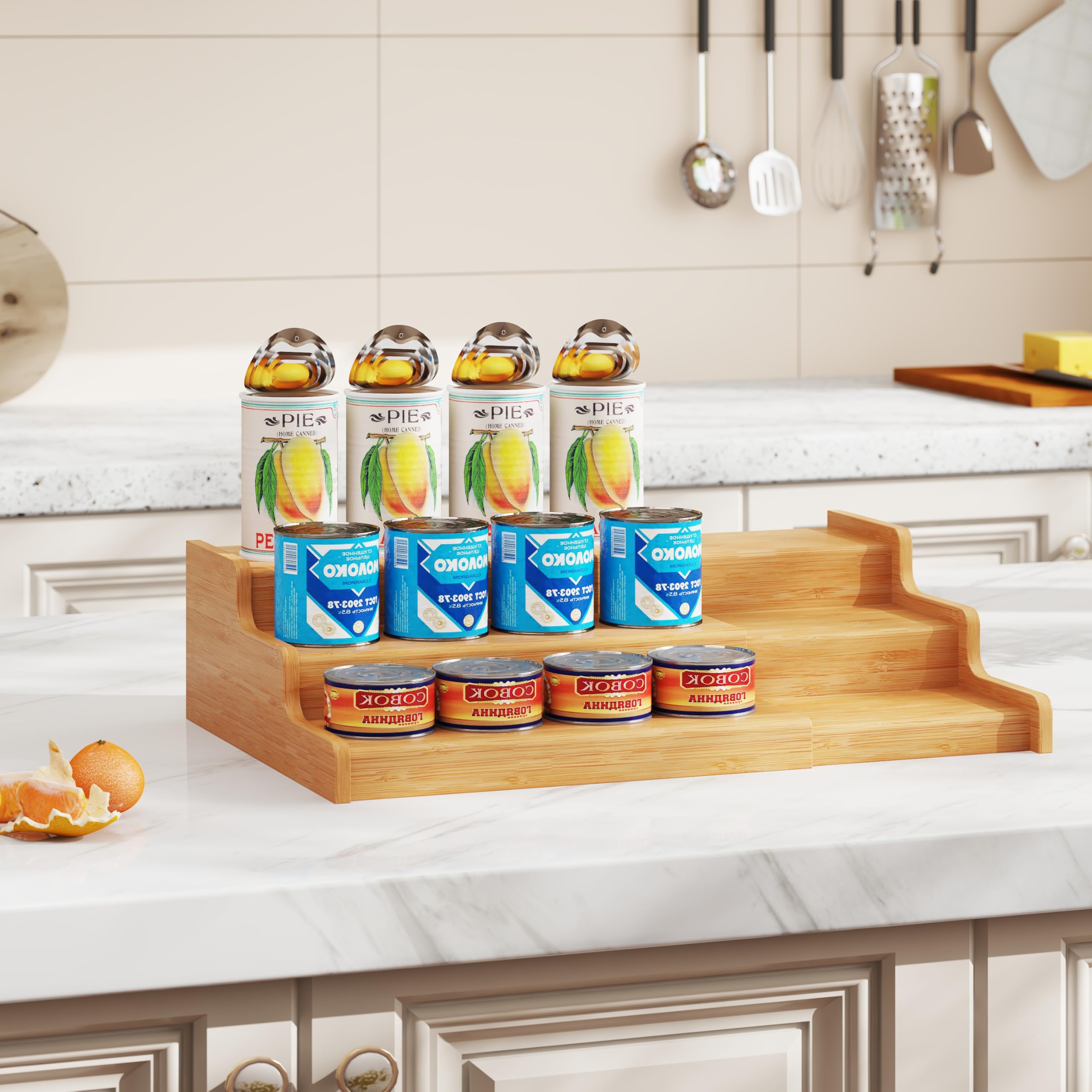NuoyuanShen can rack holds up to 24 standard cans.