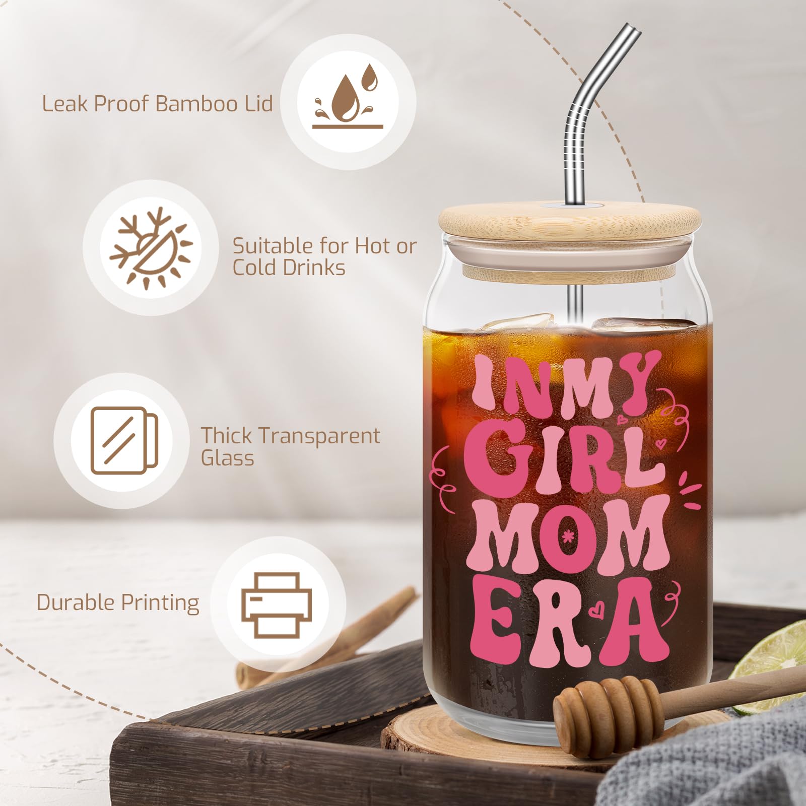 Nurforta thick-glass cup feels sturdy and premium for daily beverages.