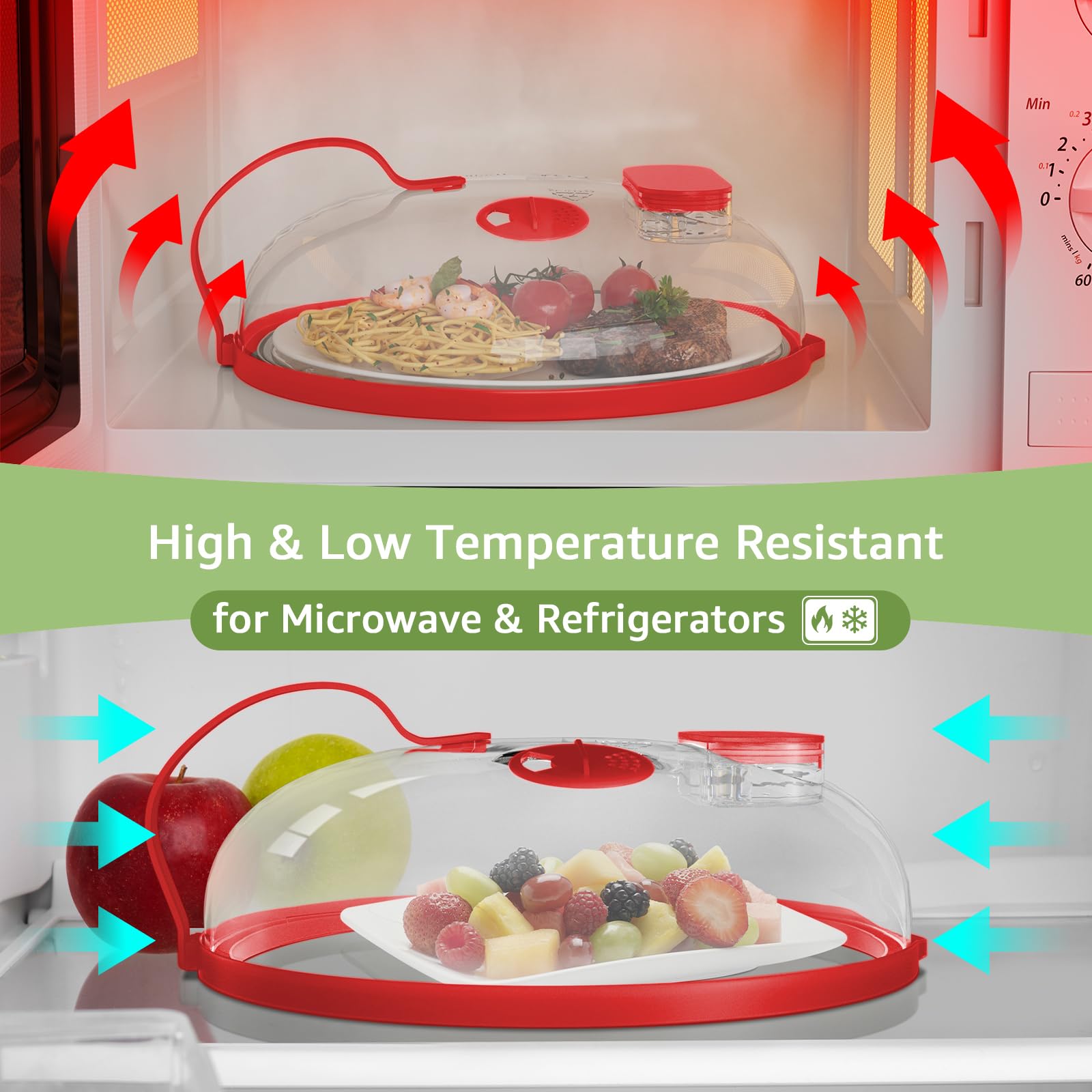 Nutikas food-grade polycarbonate shell is microwave-safe and fridge-friendly