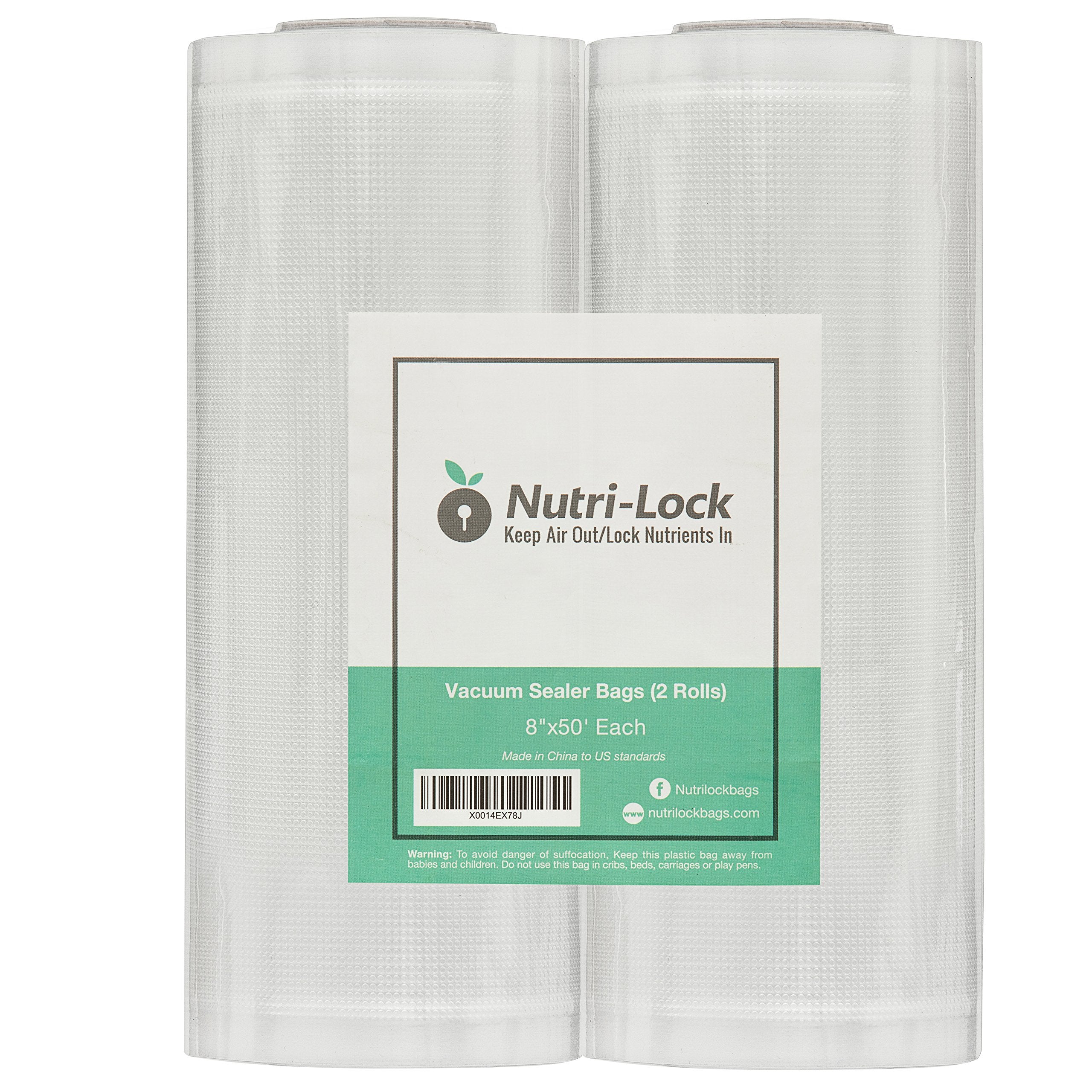 Nutri-Lock BPA-free roll close-up with durable seals for fresh storage