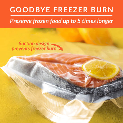 Nutri-Lock freezer-safe roll showing thick film for long-term freshness