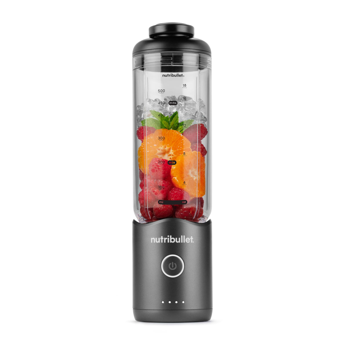 NutriBullet Flex with detachable motor base enabling lighter on-the-go blending.