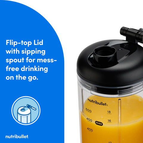 NutriBullet Flex refined blade technology delivers smoother blends.