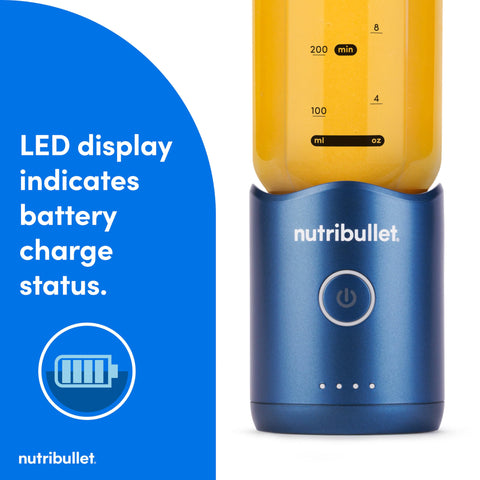 NutriBullet Flex removable blade simplifies cleanup after blending.