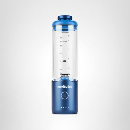 NutriBullet Flex sapphire blue two-tone finish adds style.