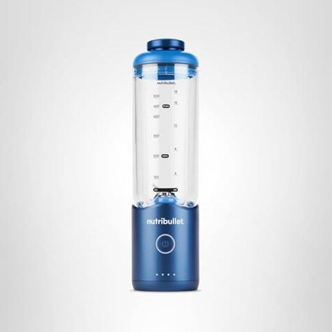 NutriBullet Flex sapphire blue two-tone finish adds style.