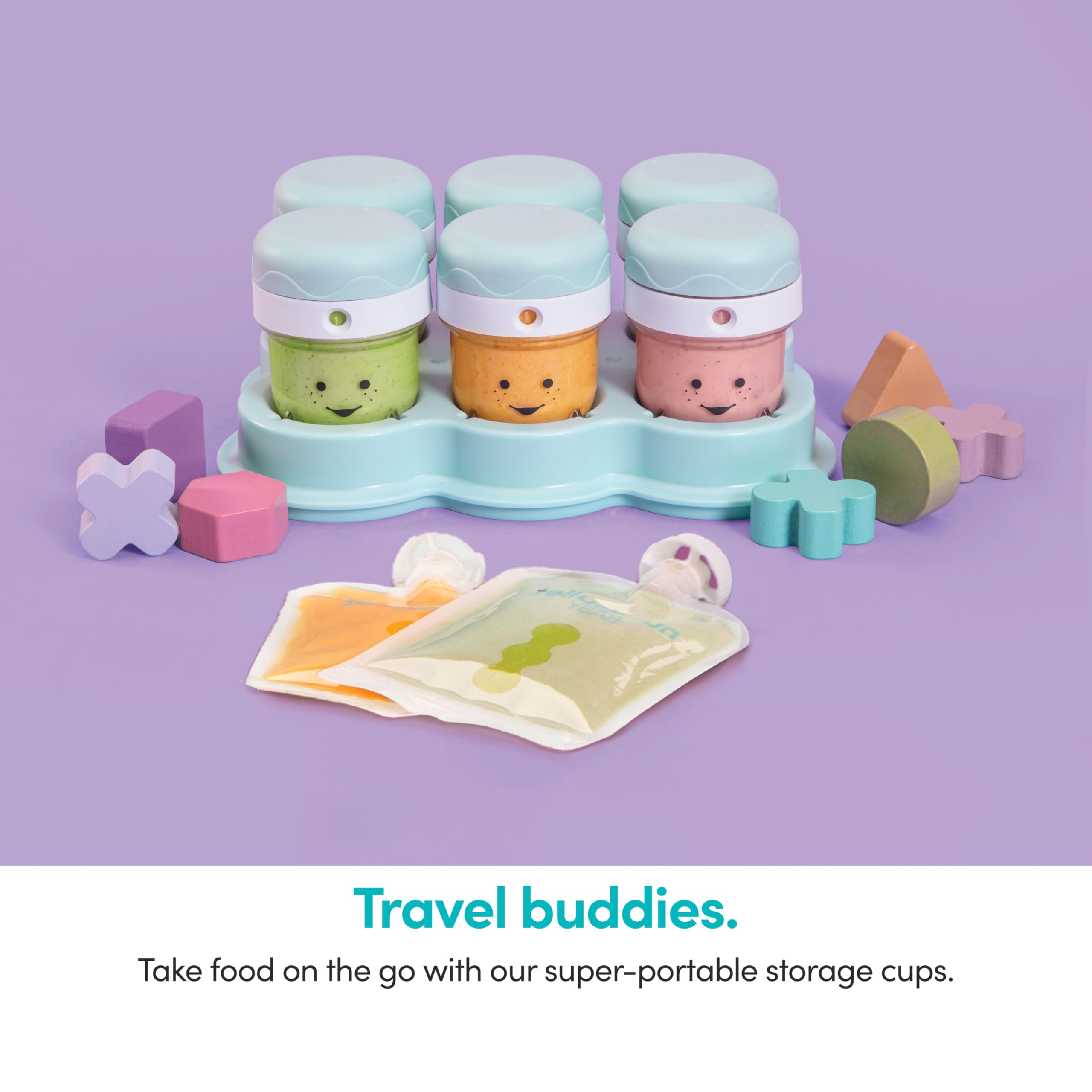 NutriBullet NBY-50100 recipe book inspires homemade baby meals.