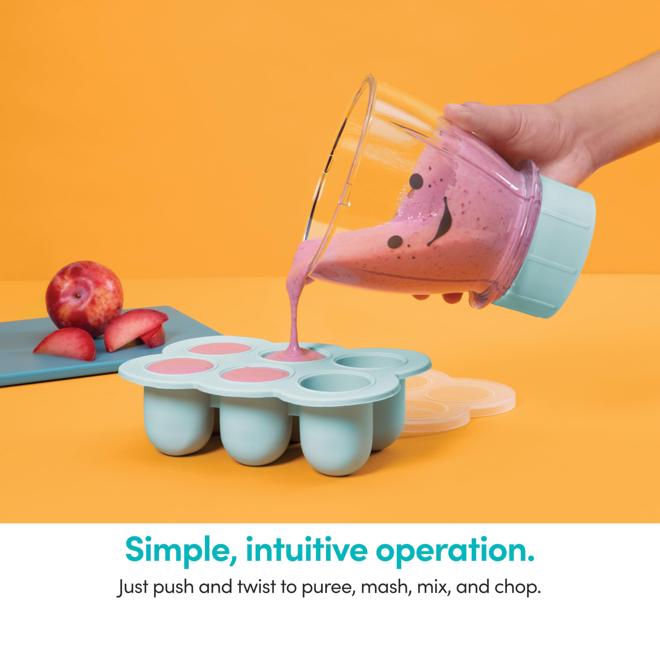 NutriBullet NBY-50100 storage cups with date rings track freshness.