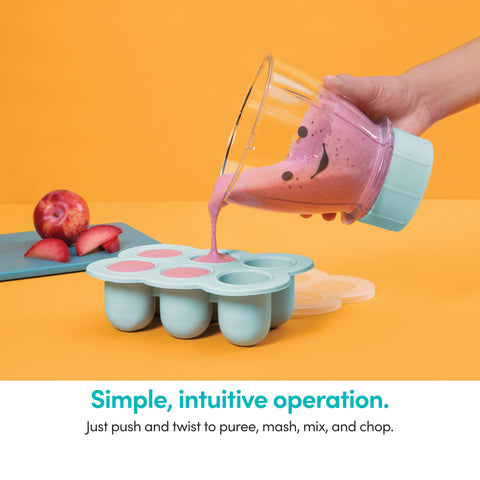 NutriBullet NBY-50100 storage cups with date rings track freshness.