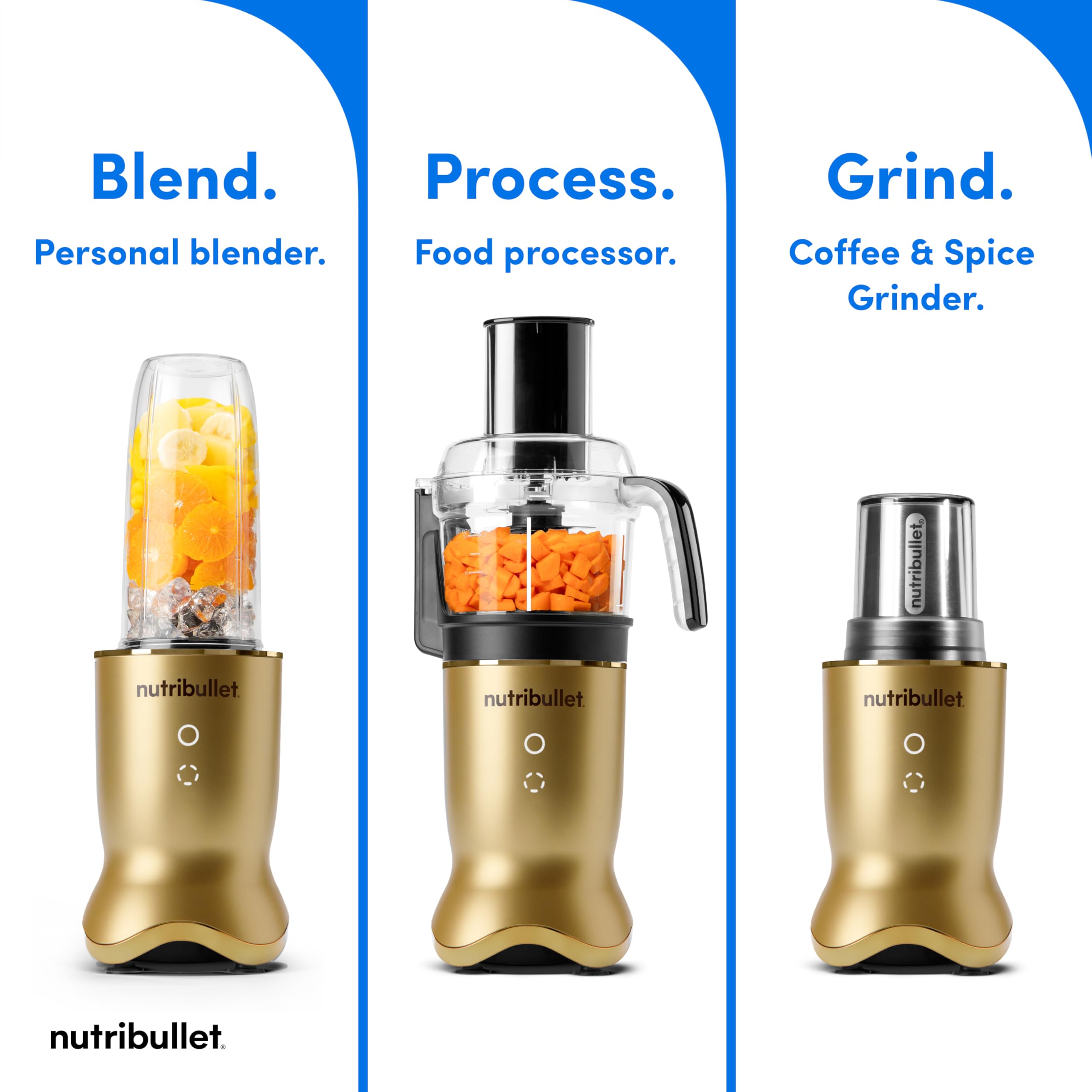 NutriBullet Ultra Plus+ Rapid Extractor Blade showcased for fast blending
