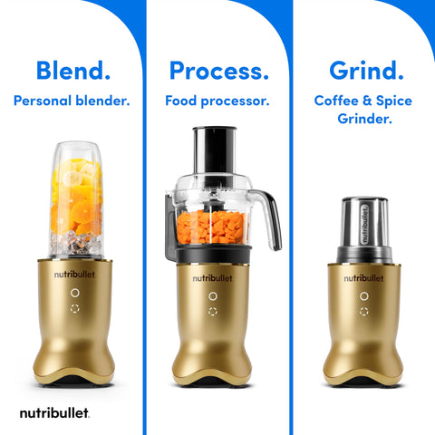 NutriBullet Ultra Plus+ Rapid Extractor Blade showcased for fast blending