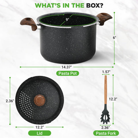 NutriChef easy-clean design simplifies cleanup after meals.