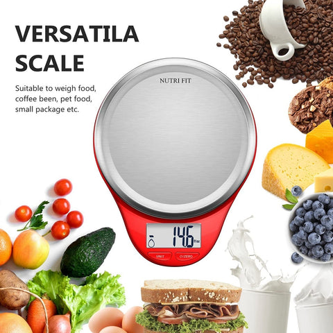 NUTRI FIT fingerprint-resistant stainless steel surface resists stains and scratches.