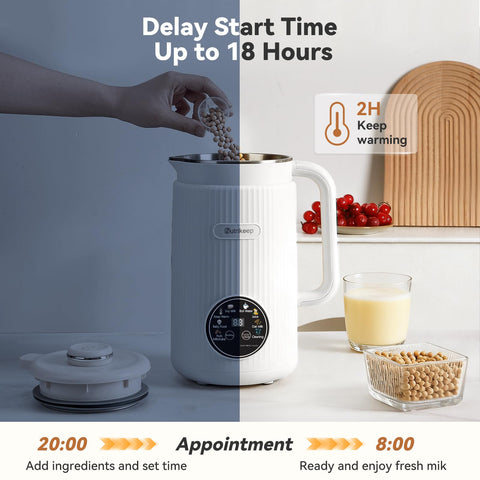 Nutrikeep self-cleaning function simplifies post-use cleanup.