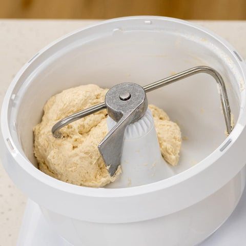 Nutrimill bundle bottom-drive design enables easy ingredient addition during mixing.