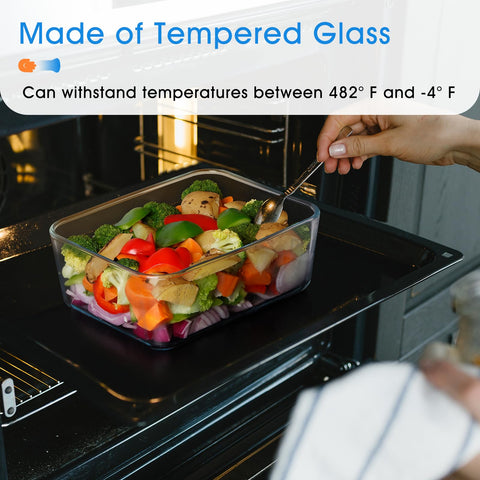 NutriUPS glass bakeware is nonporous for easy cleaning and hygiene.