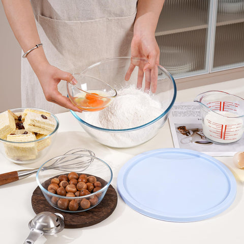 NutriUPS dishwasher-safe glass bowl for fast cleanup