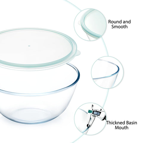 NUTRIUPS easy-clean smooth glass surface after meal prep
