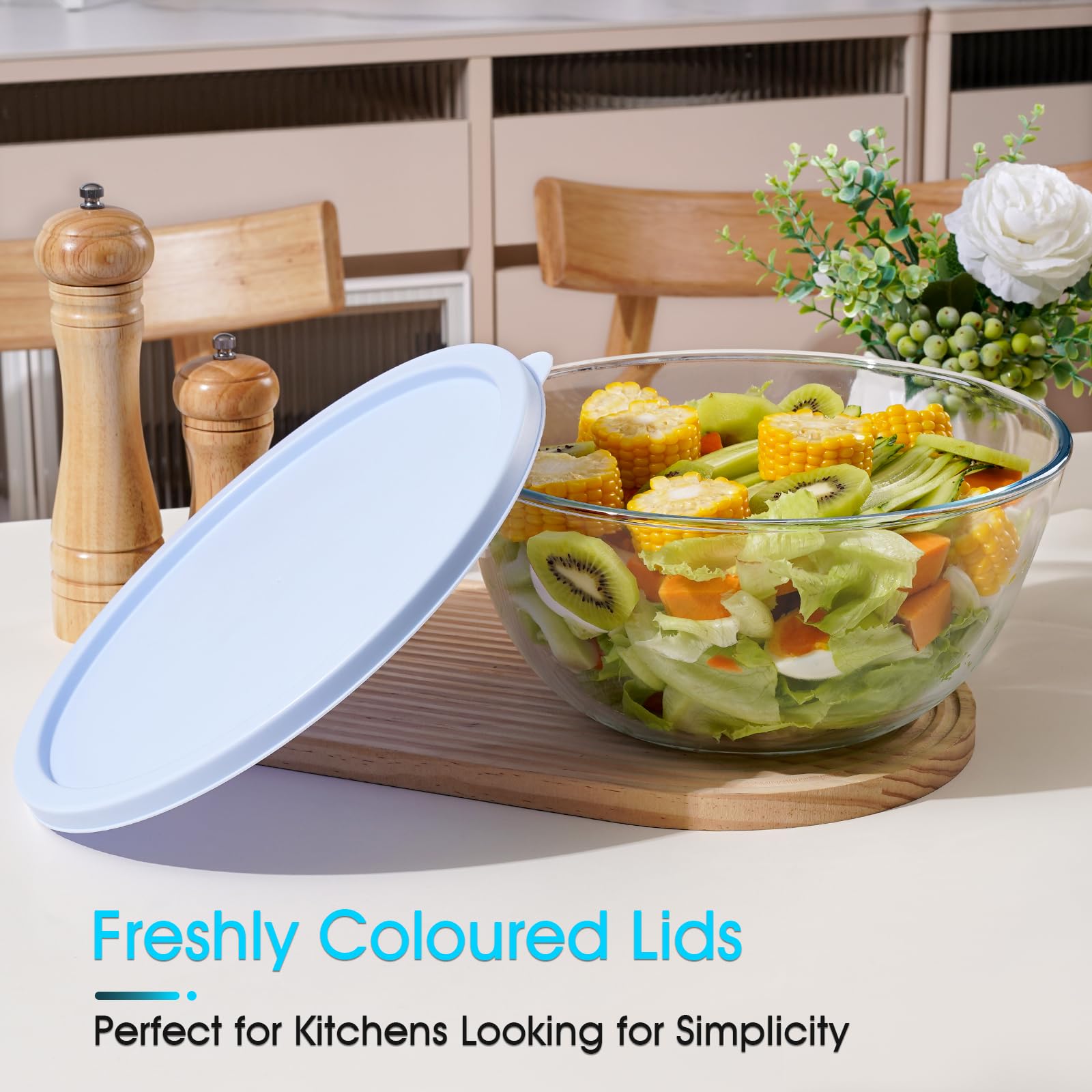 NutriUPS easy-clean smooth surface for quick rinsing or dishwasher cleaning