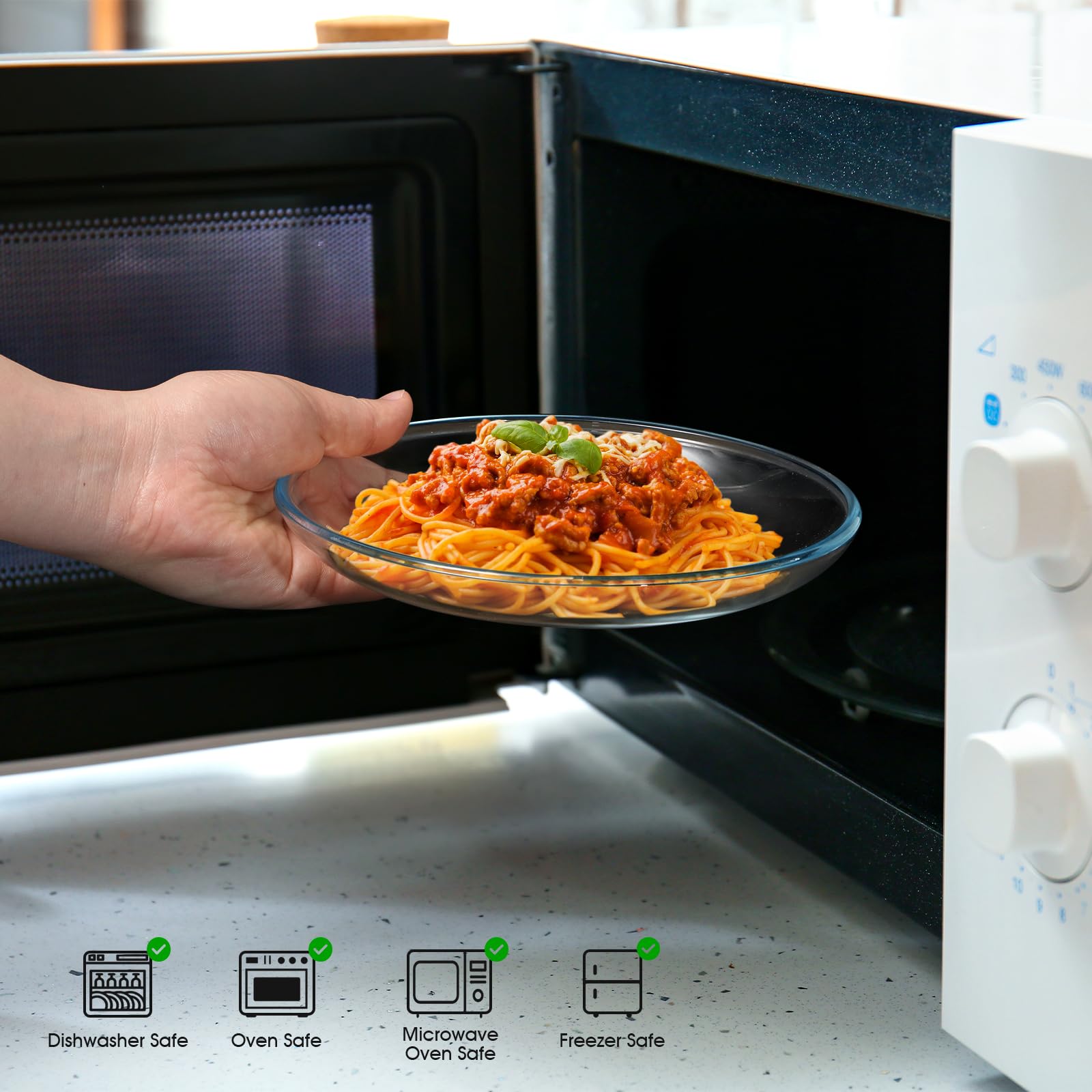 NUTRIUPS gift-ready clear plate makes a thoughtful housewarming present.