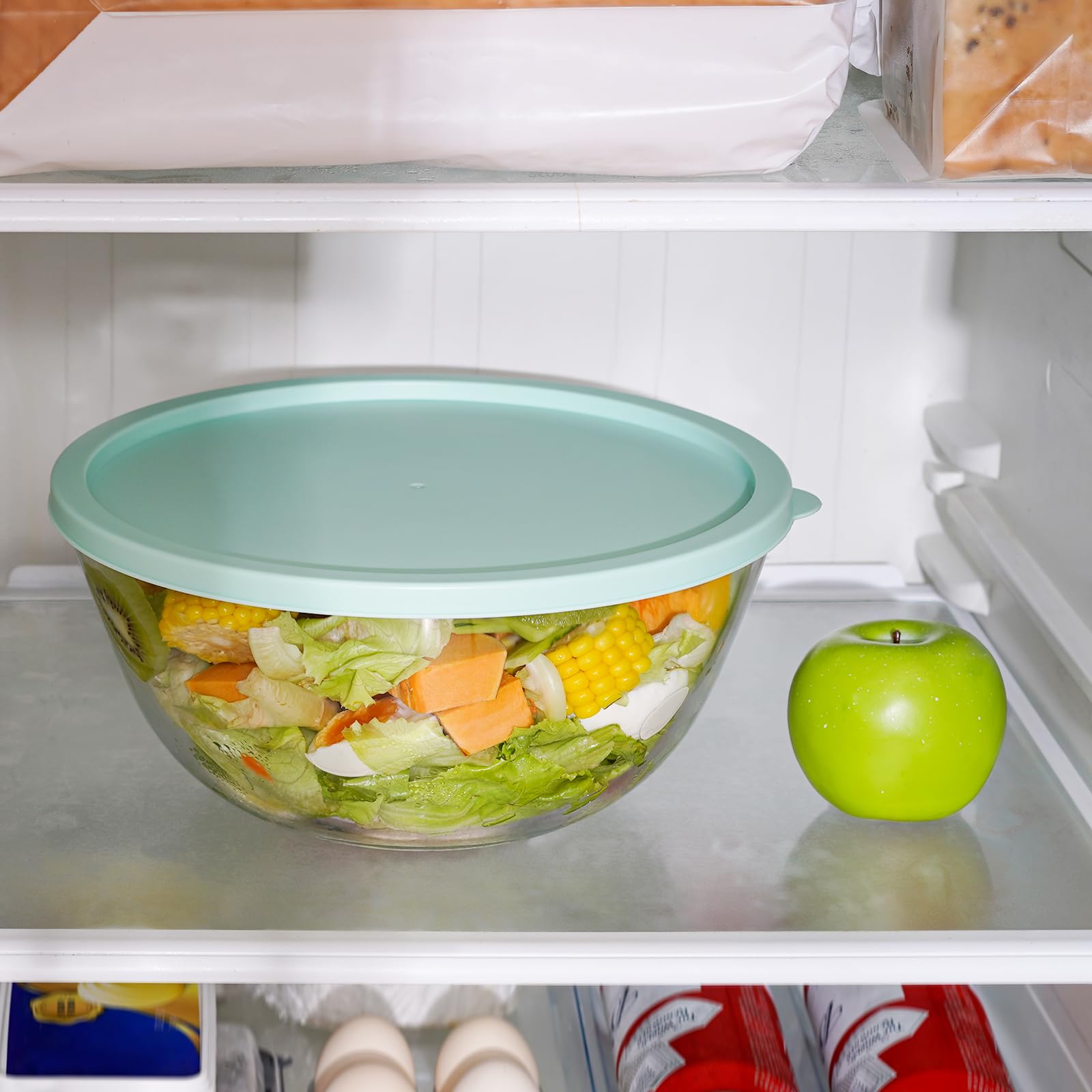 NUTRIUPS Horizon Green versatile bowl for mixing, storing, serving.