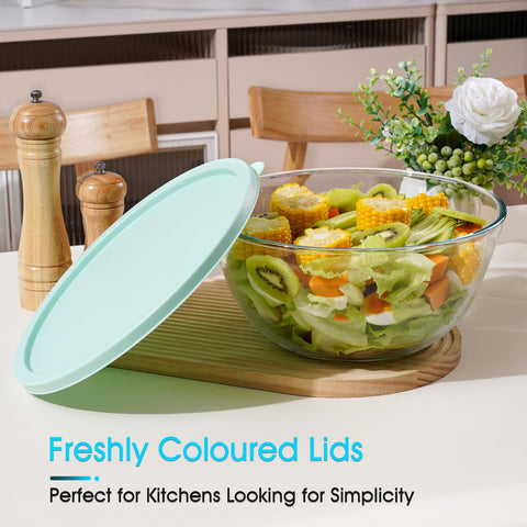 NUTRIUPS Horizon Green serving salad bowl ready for meals.