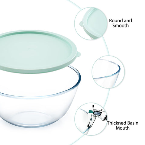 NUTRIUPS Horizon Green lid-secured bowl keeps ingredients fresh.