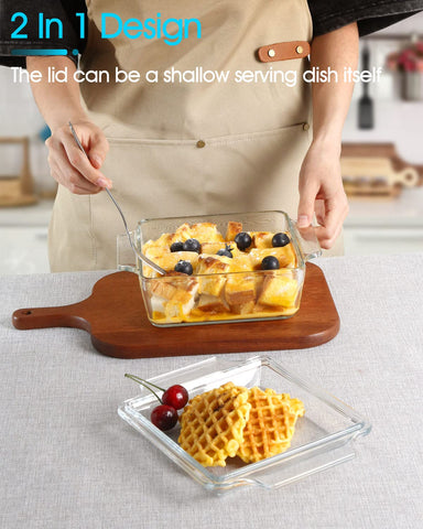 NUTRIUPS microwave-safe casserole dish for quick reheats and meals.
