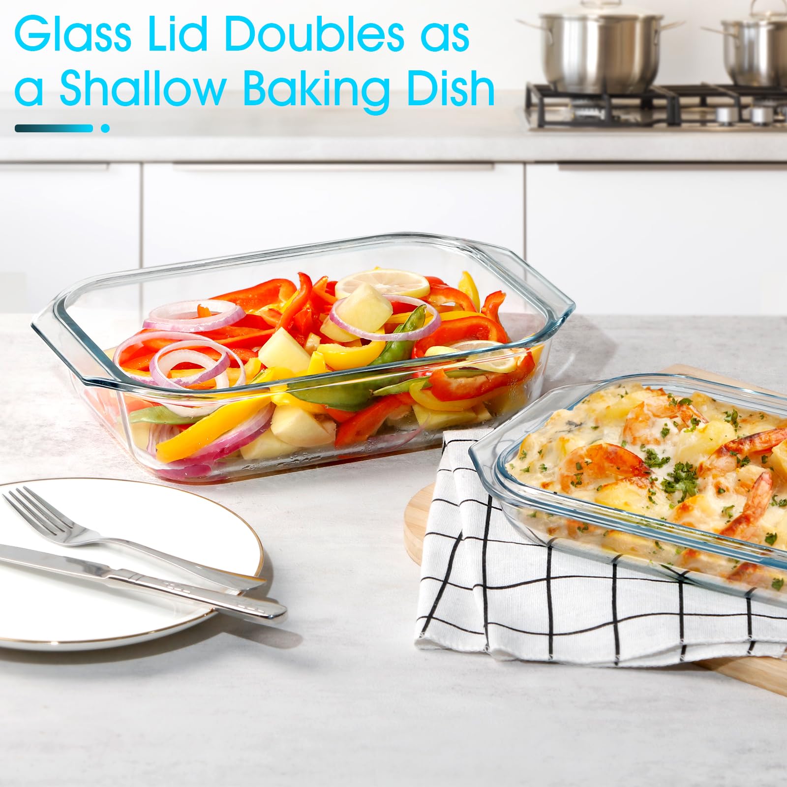 NUTRIUPS tempered glass surface cleans easily and resists sticking